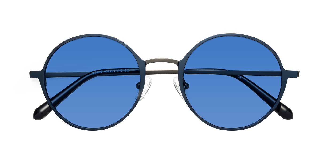 Calloway - Navy / Gunmetal Tinted Sunglasses