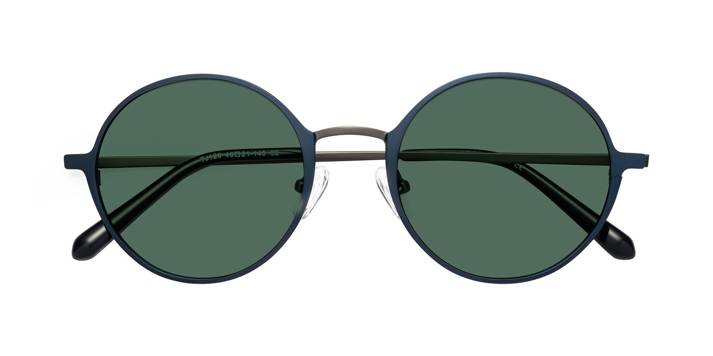 Calloway - Navy / Gunmetal Polarized Sunglasses