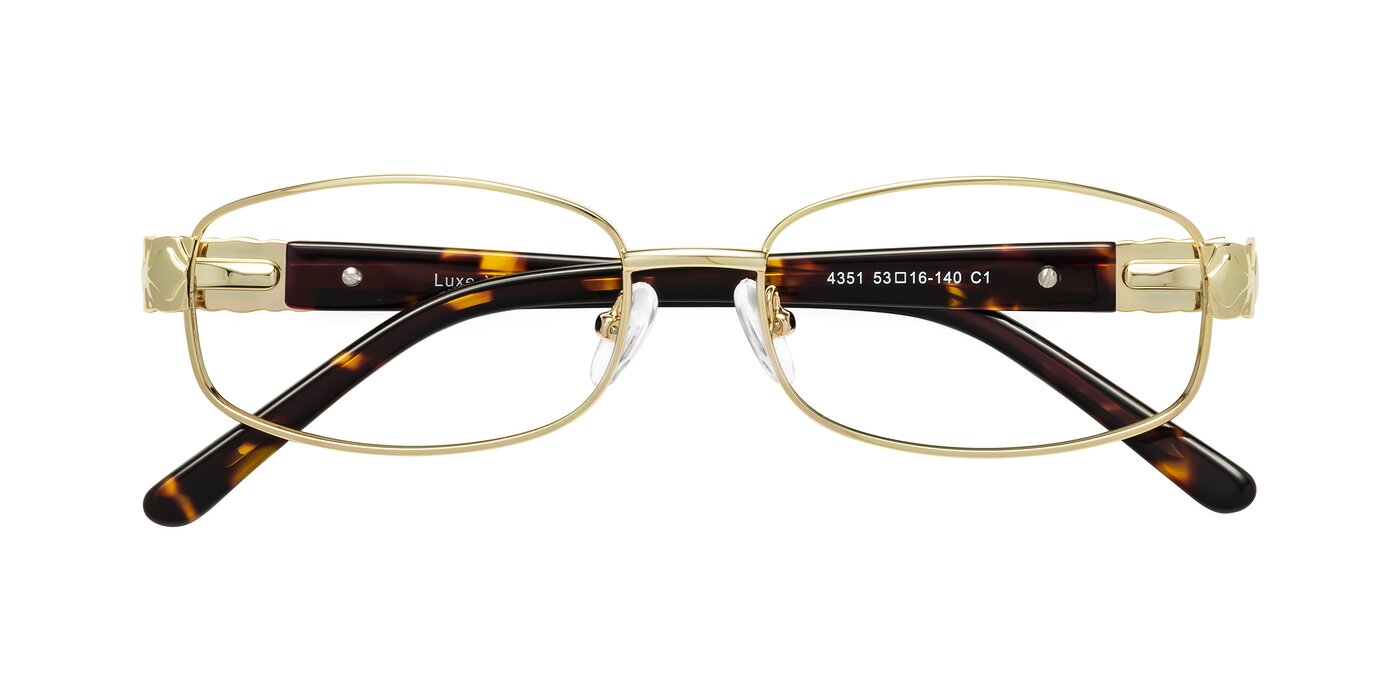 Luxe - Gold Eyeglasses