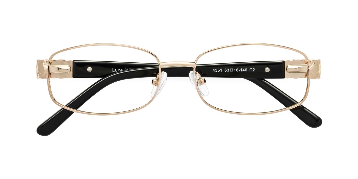 Luxe - Rose Gold Eyeglasses