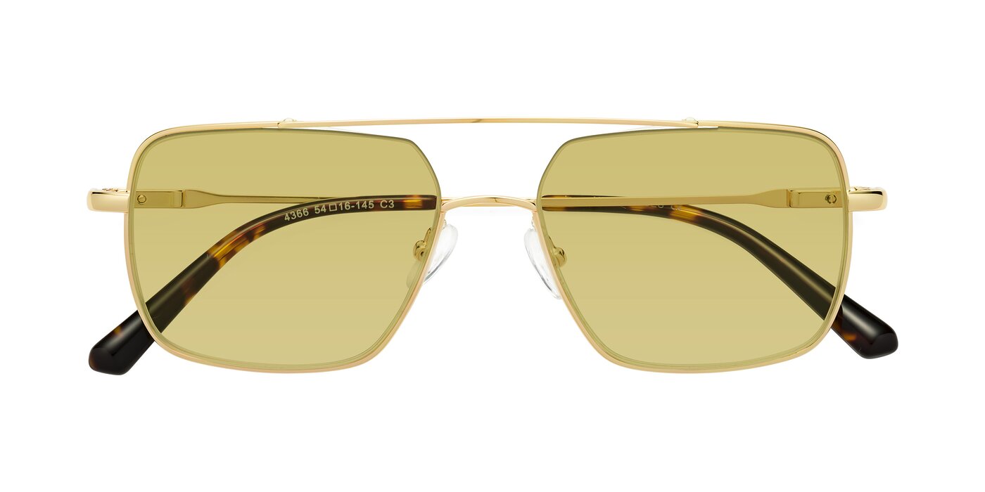 Jever - Gold Tinted Sunglasses