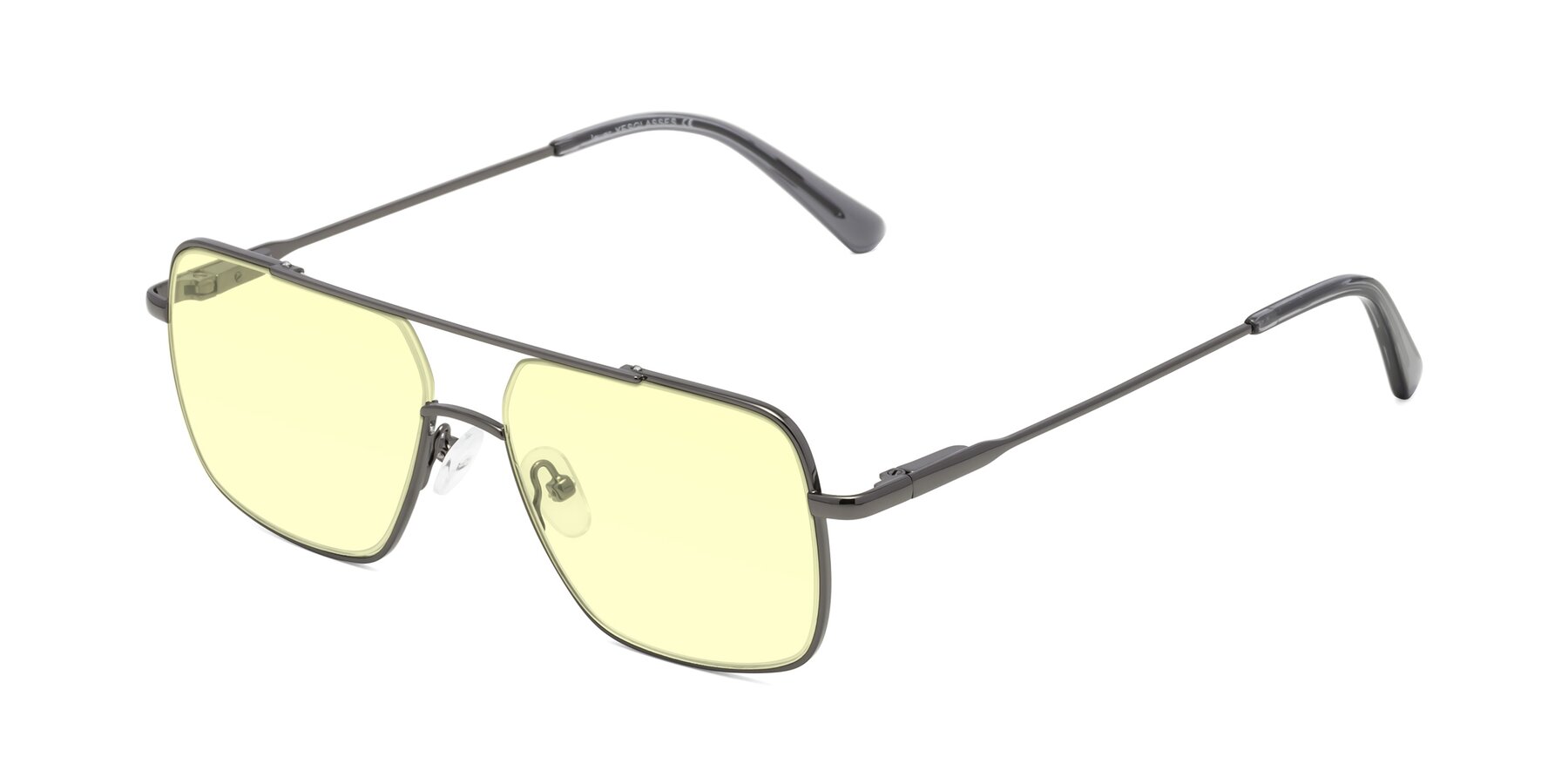 Angle of Jever in Gunmetal with Light Yellow Tinted Lenses