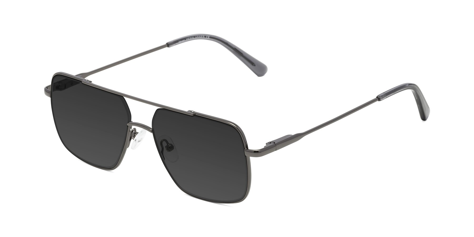 Angle of Jever in Gunmetal with Gray Tinted Lenses