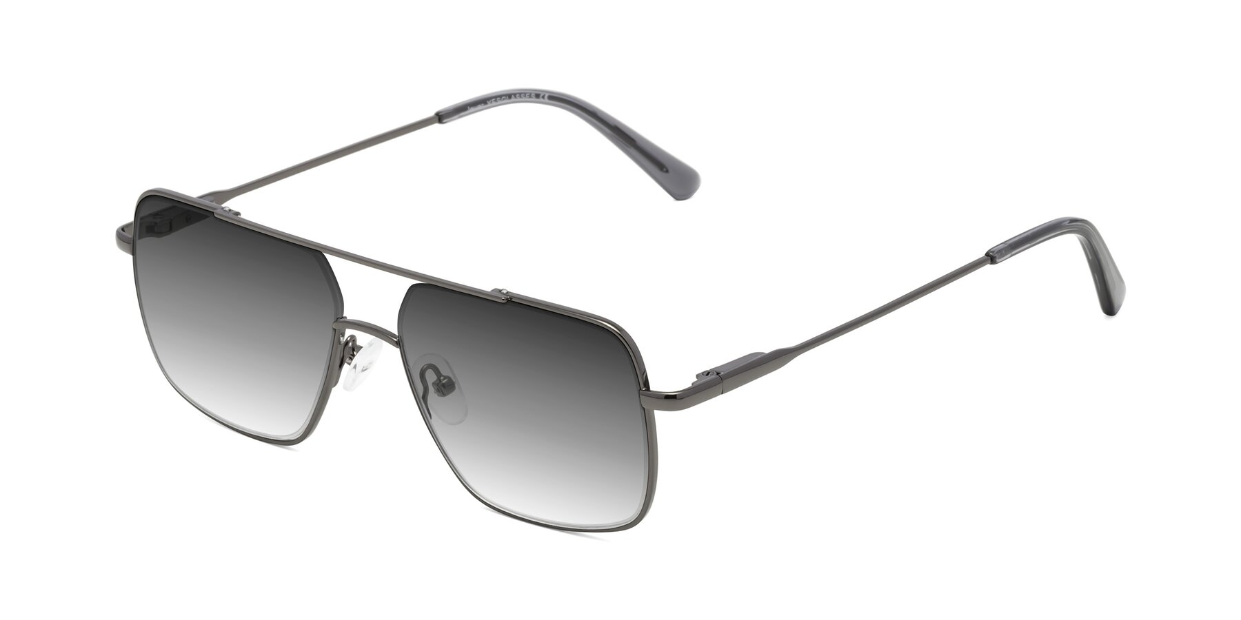 Angle of Jever in Gunmetal with Gray Gradient Lenses