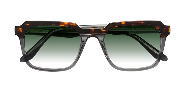 Front of Zell in Tortoise/Gray