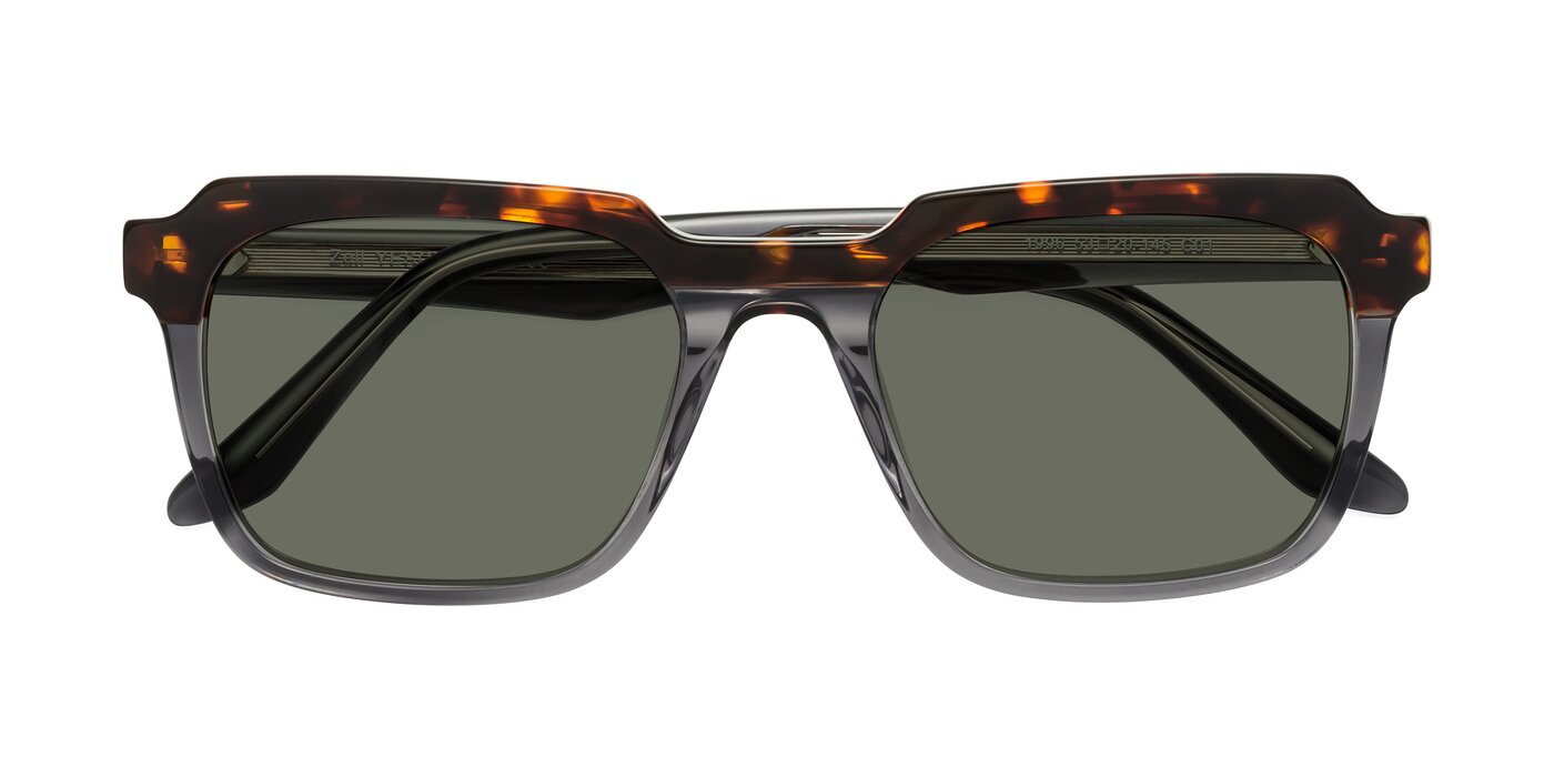 Zell - Tortoise/Gray Polarized Sunglasses