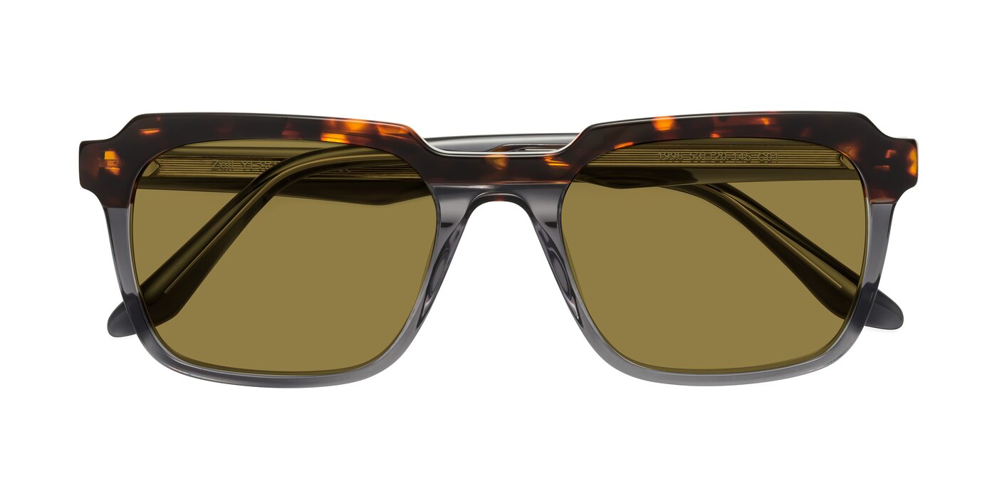 Zell - Tortoise/Gray Polarized Sunglasses