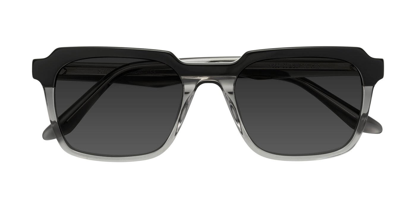Zell - Black / Gray Tinted Sunglasses
