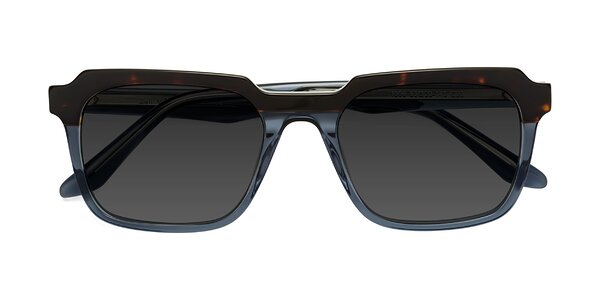 Front of Zell in Tortoise / Blue