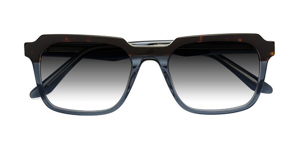 Front of Zell in Tortoise / Blue