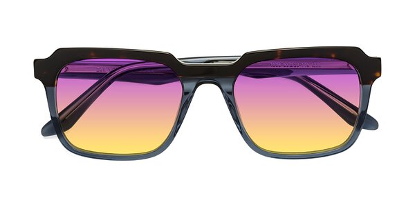 Front of Zell in Tortoise / Blue