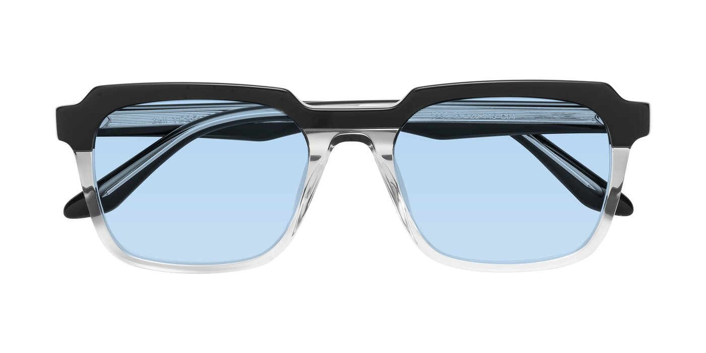 Zell - Black / Clear Tinted Sunglasses