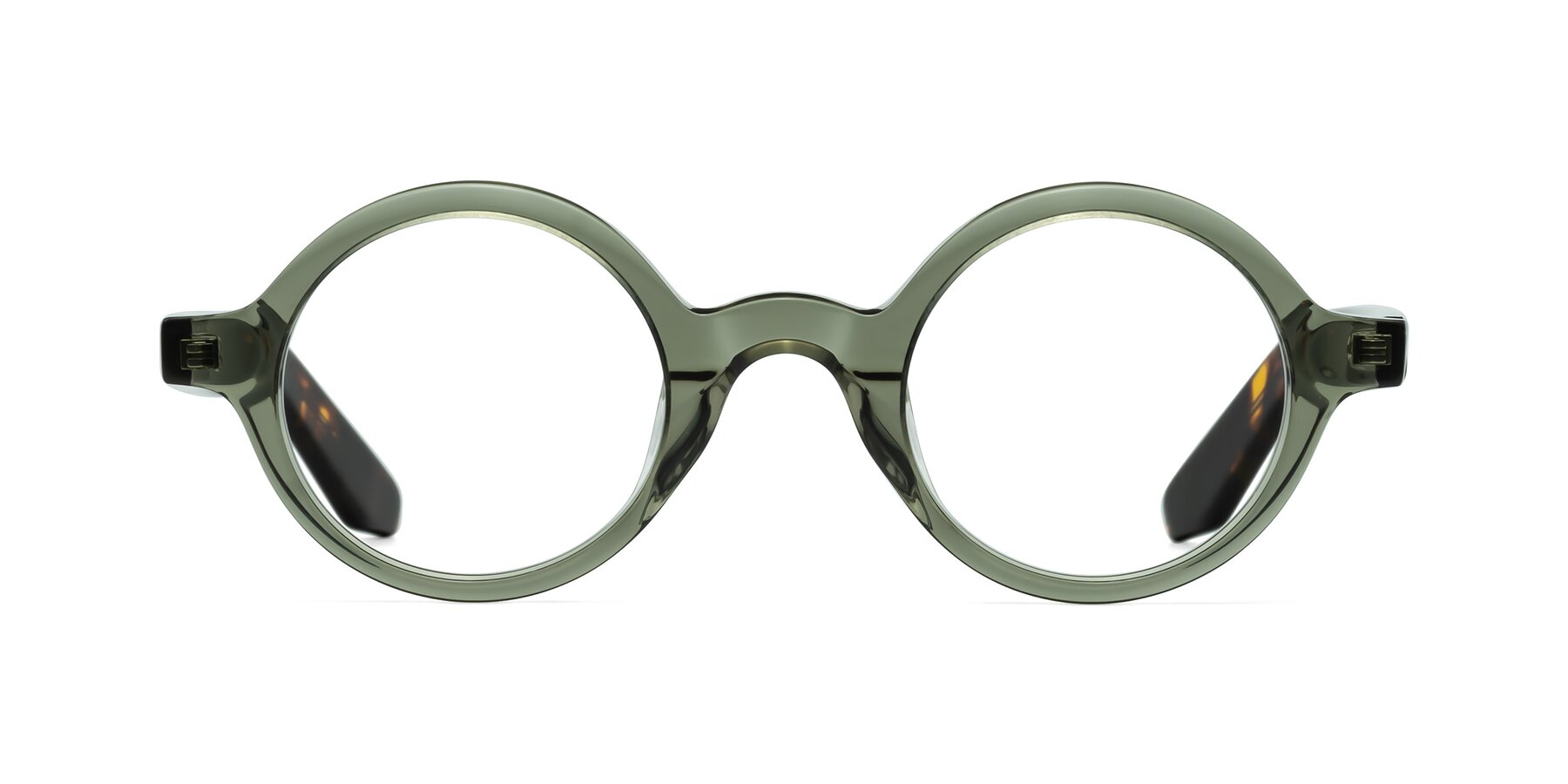 School - Green / Tortoise Sunglasses Frame