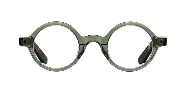 School - Green / Tortoise Eyeglasses