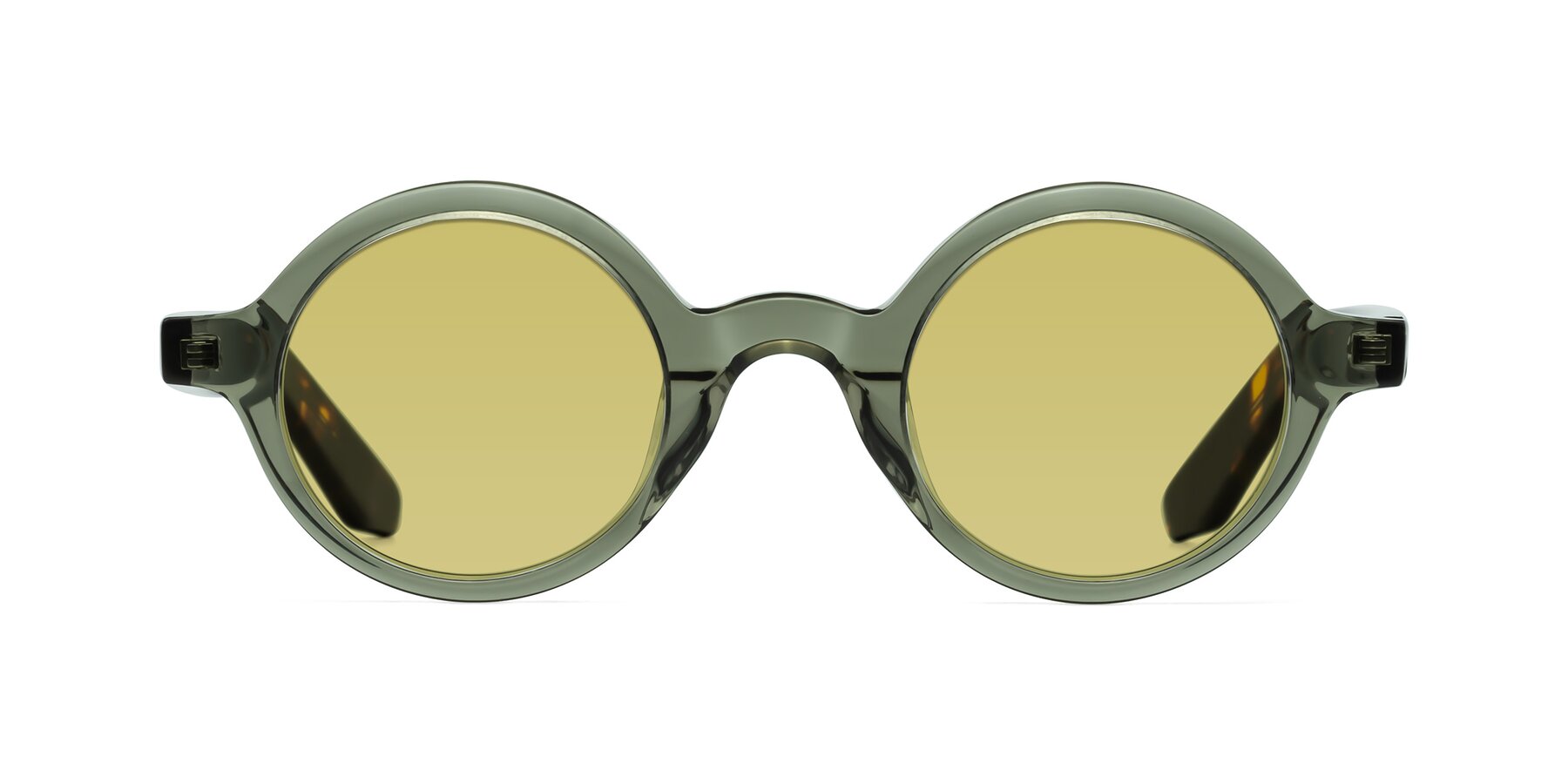 School - Green / Tortoise Sunglasses