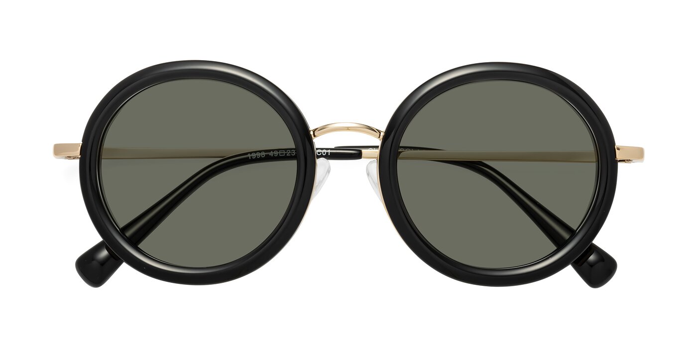 Club - Black / Gold Polarized Sunglasses
