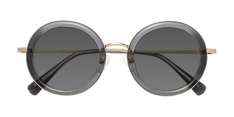 Club - Gray / Gold Tinted Sunglasses