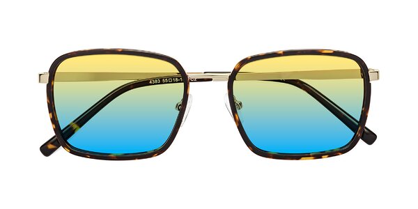 Front of Sunflower in Tortoise / Gold