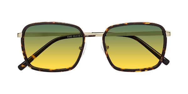 Front of Sunflower in Tortoise / Gold