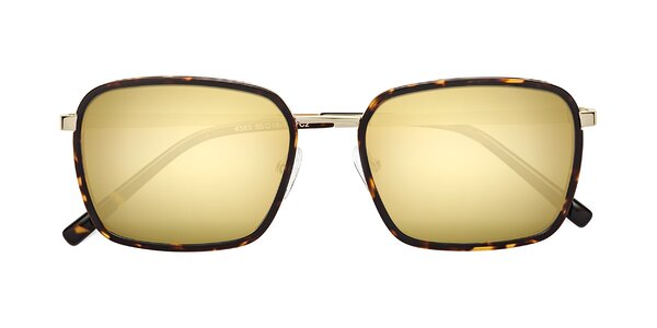 Front of Sunflower in Tortoise / Gold