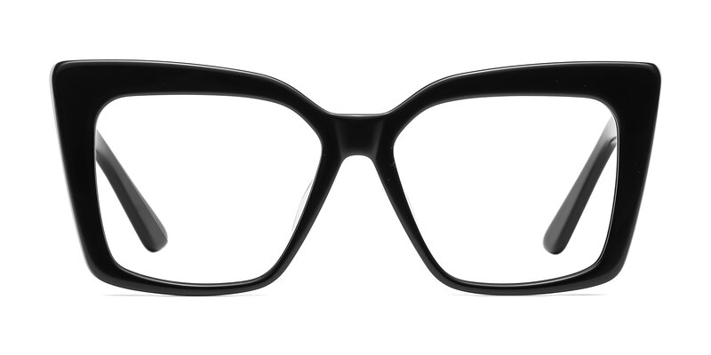 Hagen - Black Eyeglasses