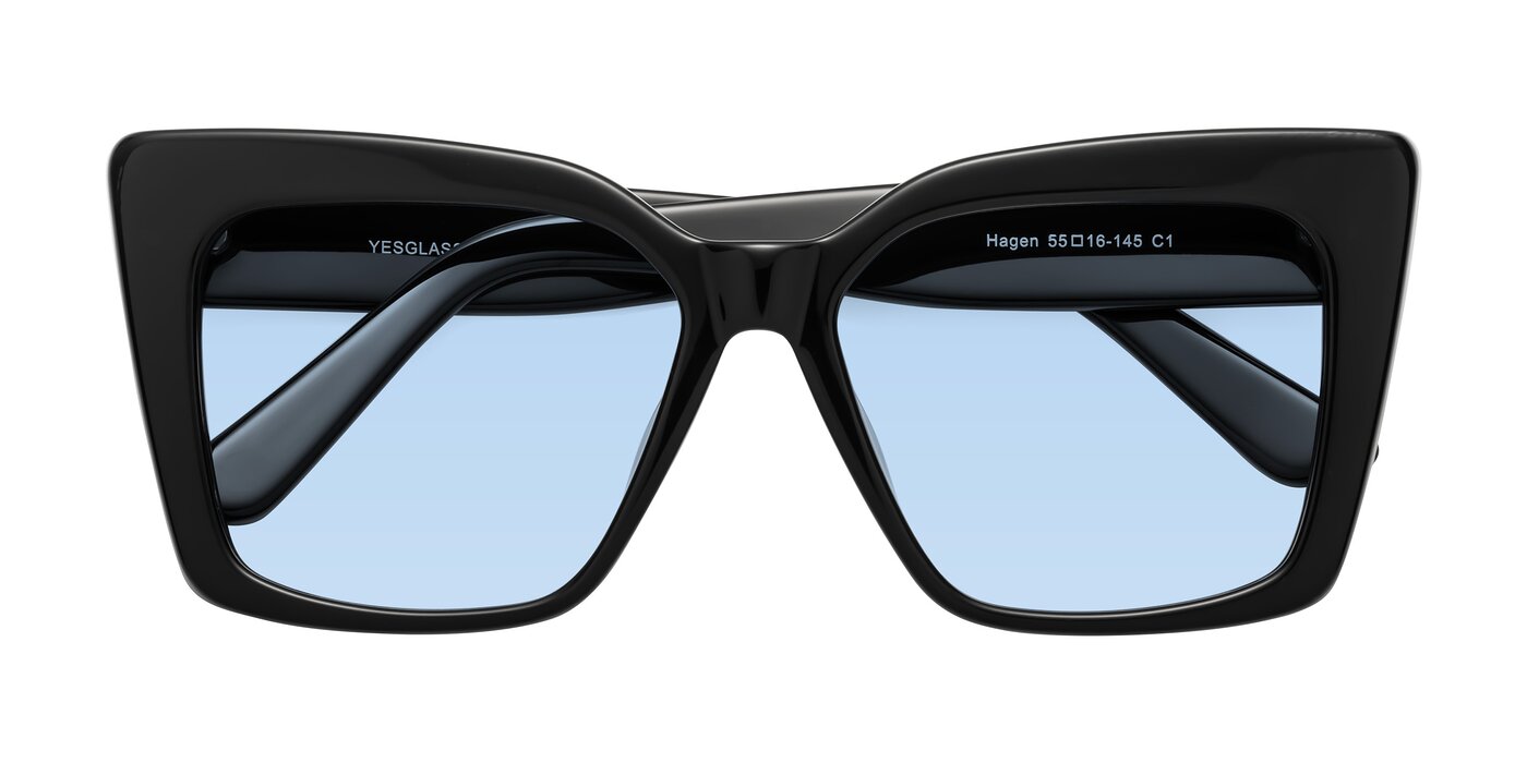 Hagen - Black Tinted Sunglasses
