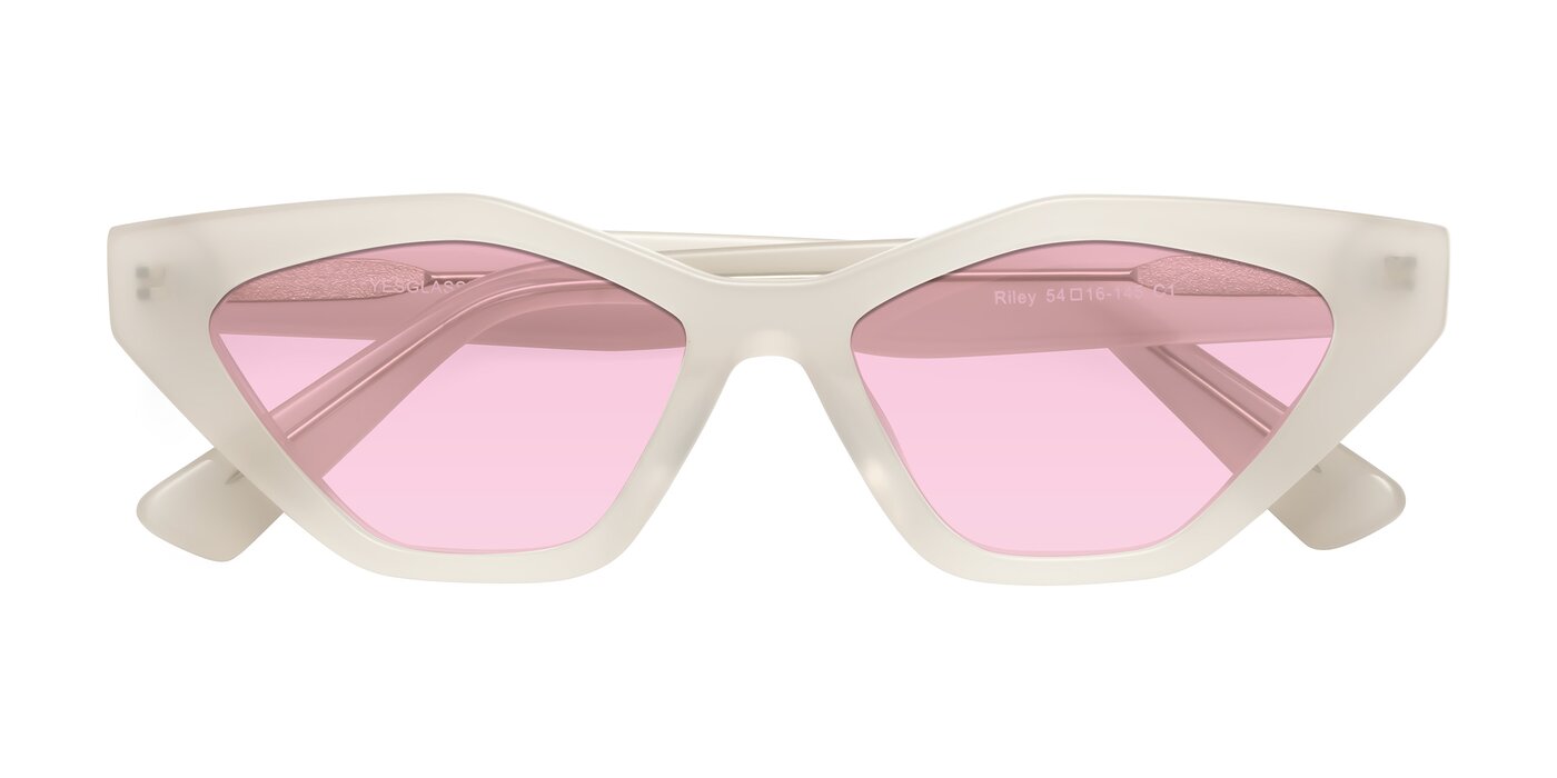 Riley - Beige Tinted Sunglasses