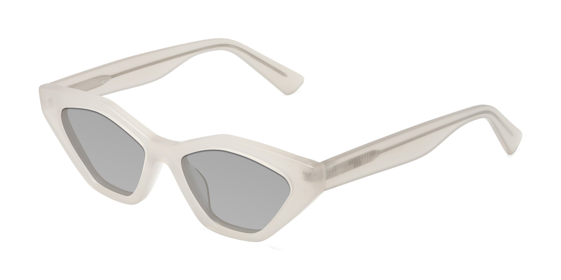 Angle of Riley in Beige with Light Gray Tinted Lenses
