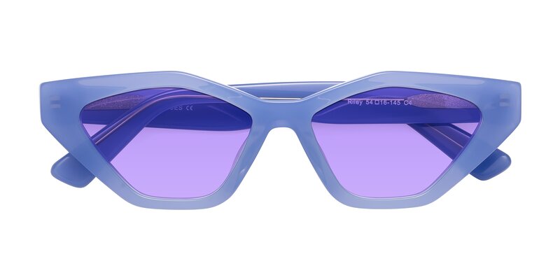 Riley - Sky Blue Tinted Sunglasses