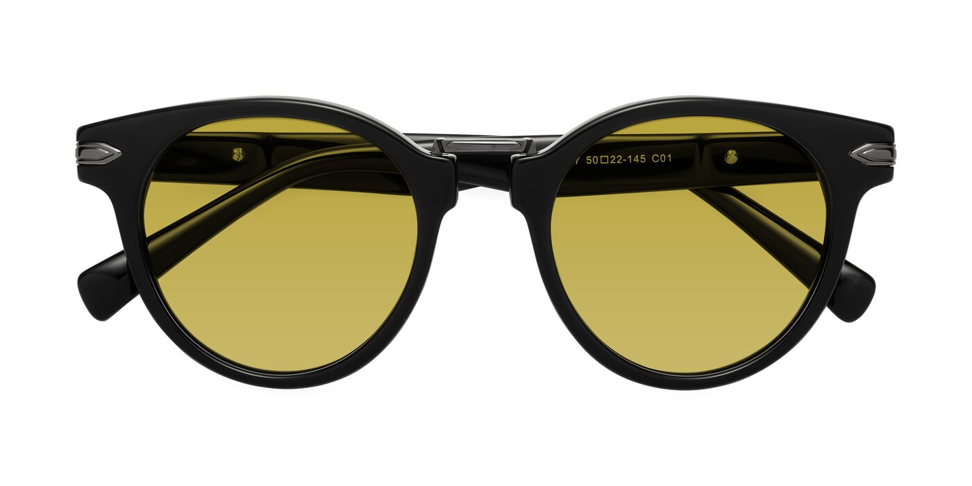 Alfonso - Black Tinted Sunglasses