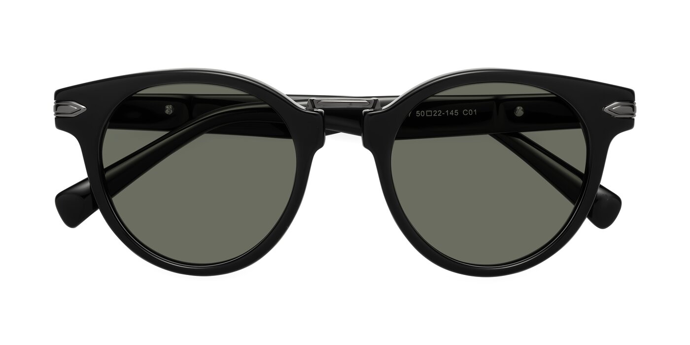 Alfonso - Black Polarized Sunglasses