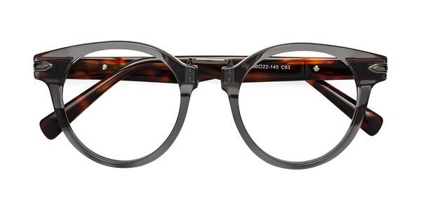 Front of Alfonso in Gray /Tortoise