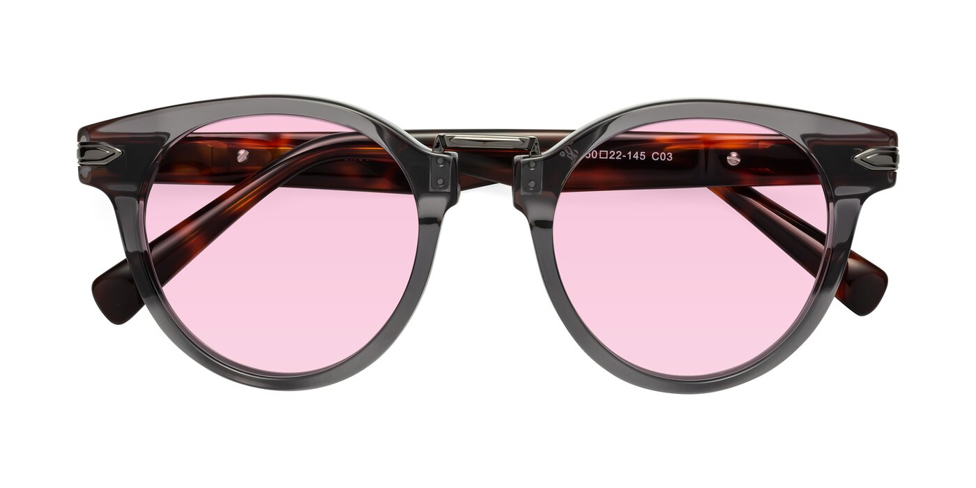 Alfonso - Gray/Tortoise Tinted Sunglasses