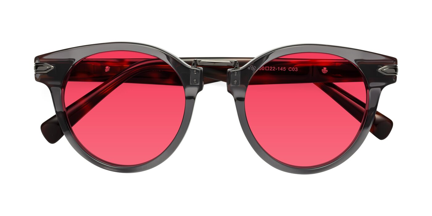 Alfonso - Gray/Tortoise Tinted Sunglasses