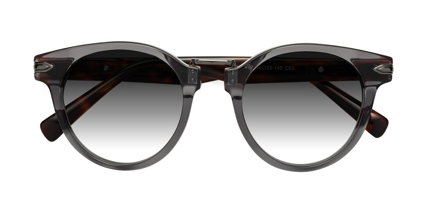 Alfonso - Gray/Tortoise Gradient Sunglasses