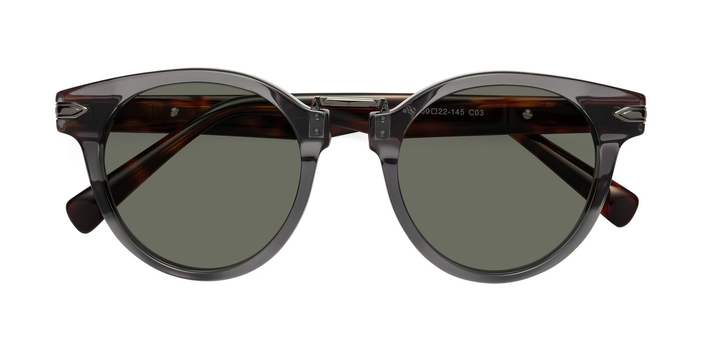 Alfonso - Gray/Tortoise Polarized Sunglasses