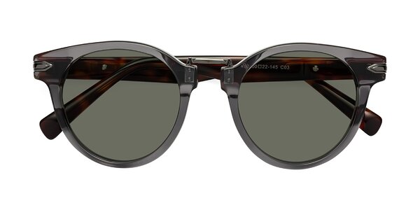 Front of Alfonso in Gray /Tortoise