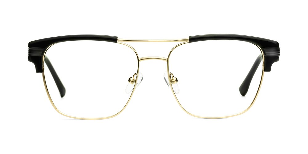 Millionaire - Black / Gold Eyeglasses