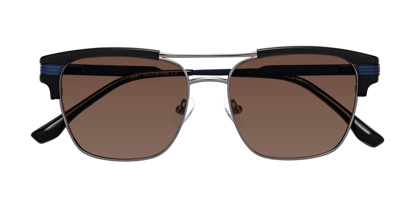 Millionaire - Black / Gunmetal Tinted Sunglasses