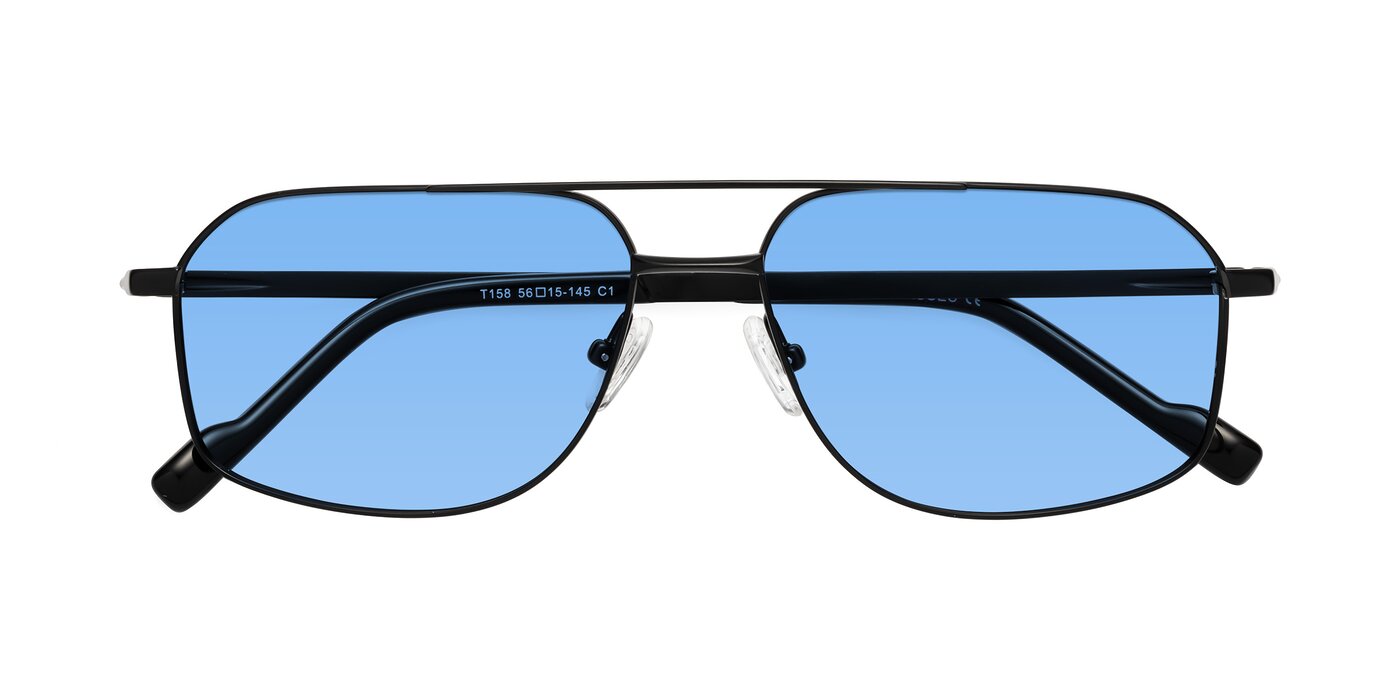 Perine - Black Tinted Sunglasses