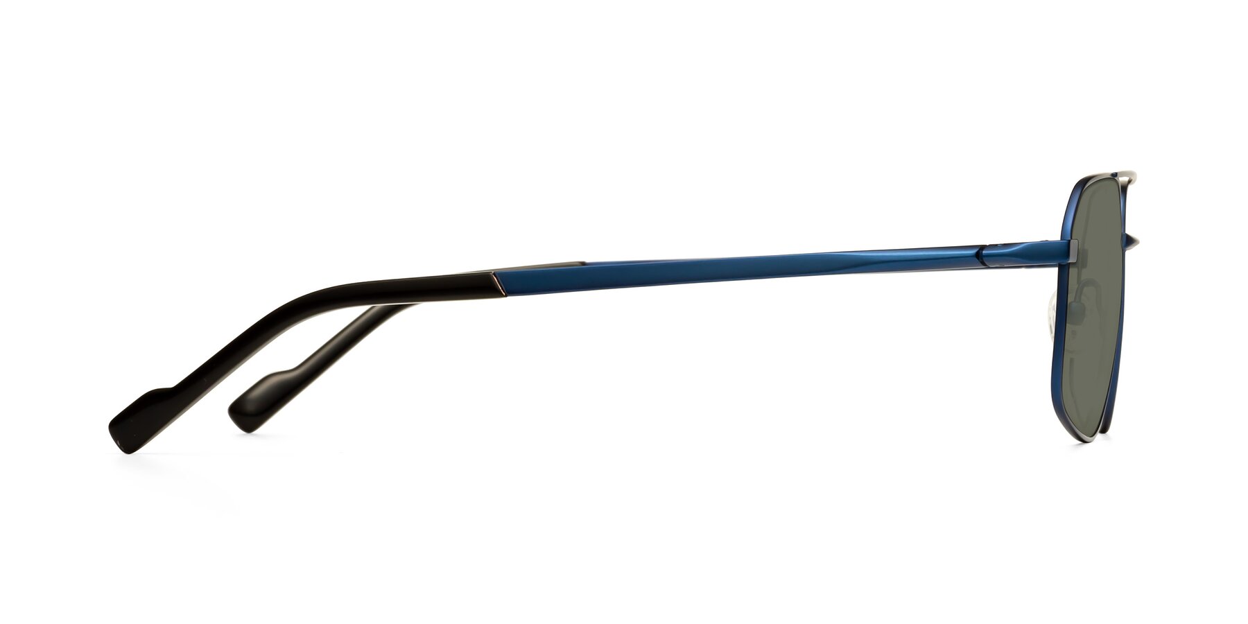 Side of Perine in Blue with Gray Polarized Lenses