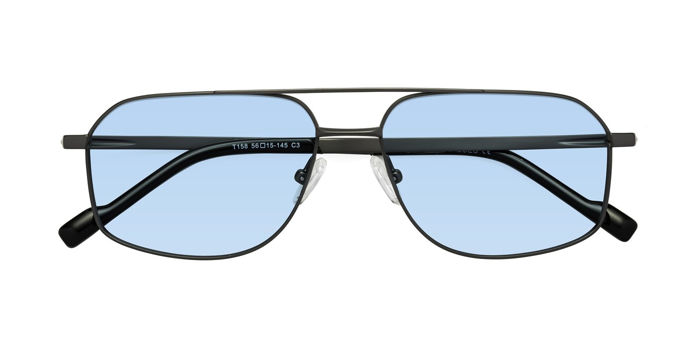 Perine - Gunmetal Tinted Sunglasses