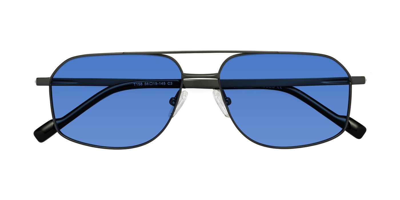 Perine - Gunmetal Tinted Sunglasses