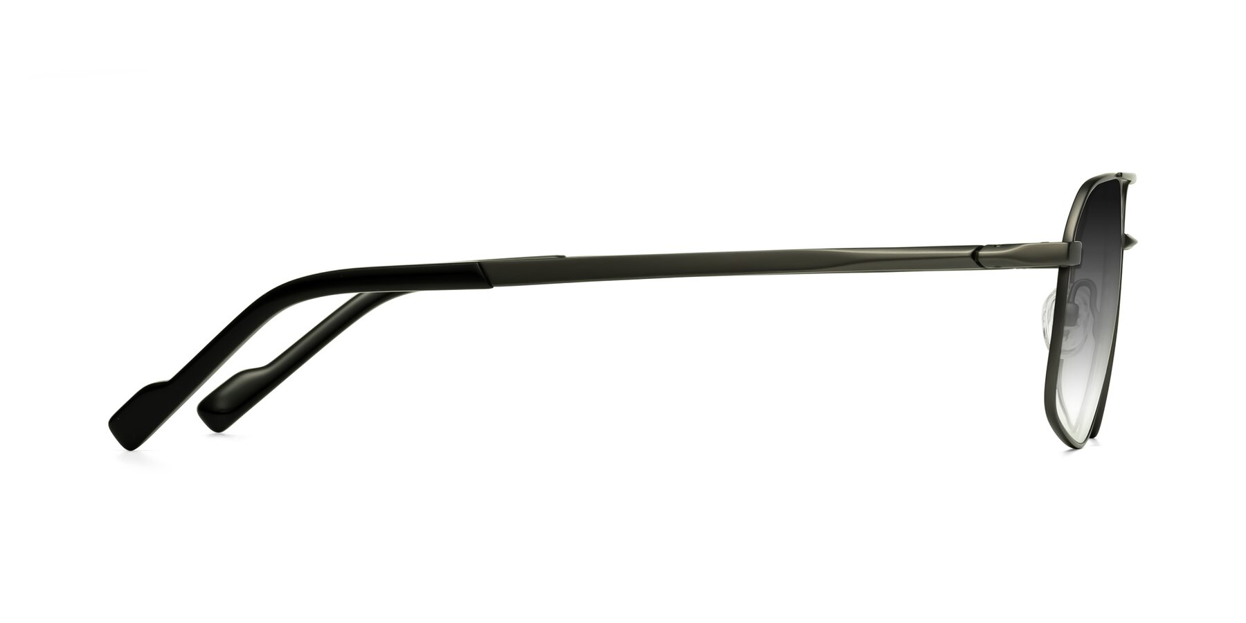 Side of Perine in Gunmetal with Gray Gradient Lenses