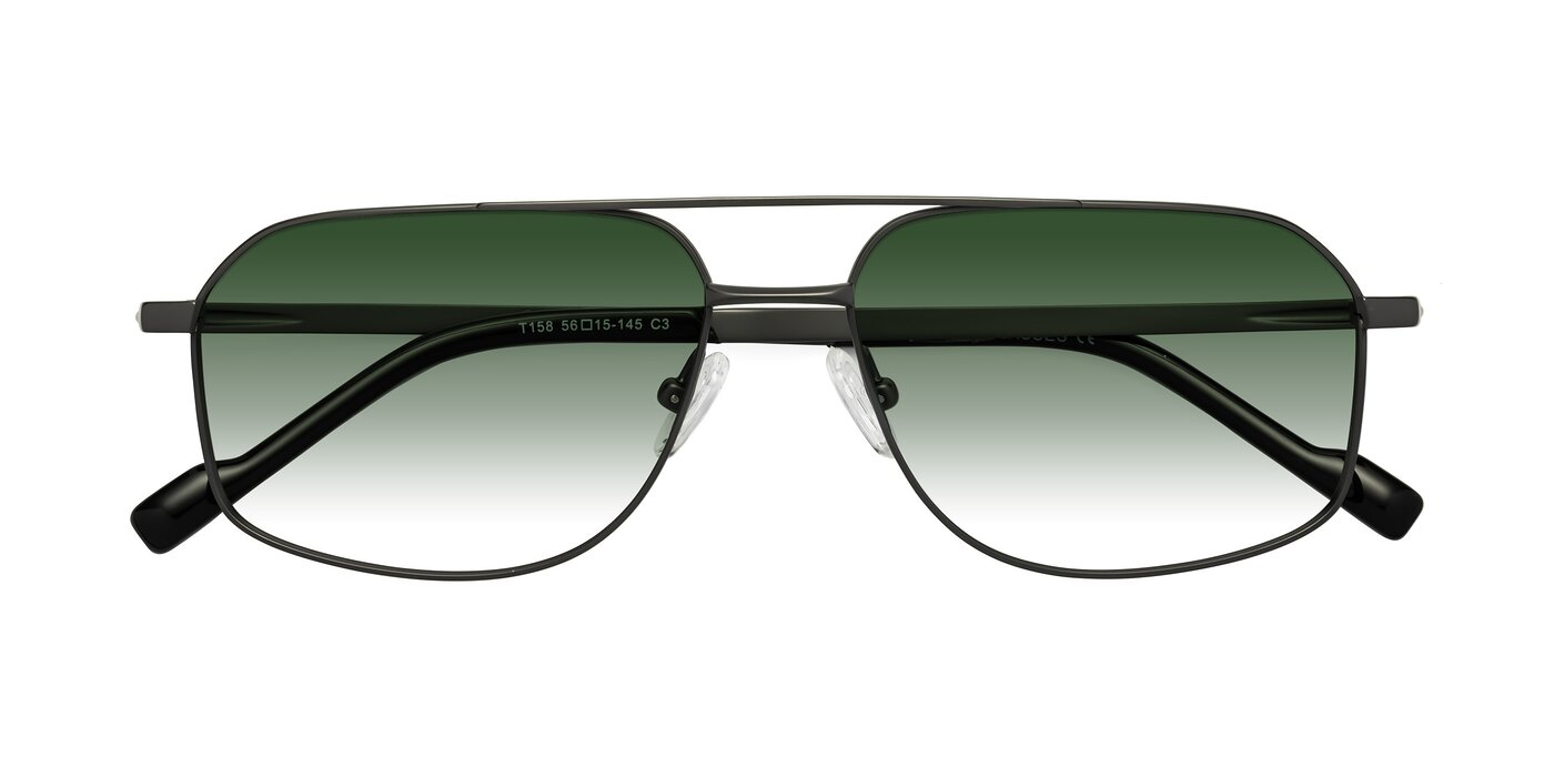 Perine - Gunmetal Gradient Sunglasses