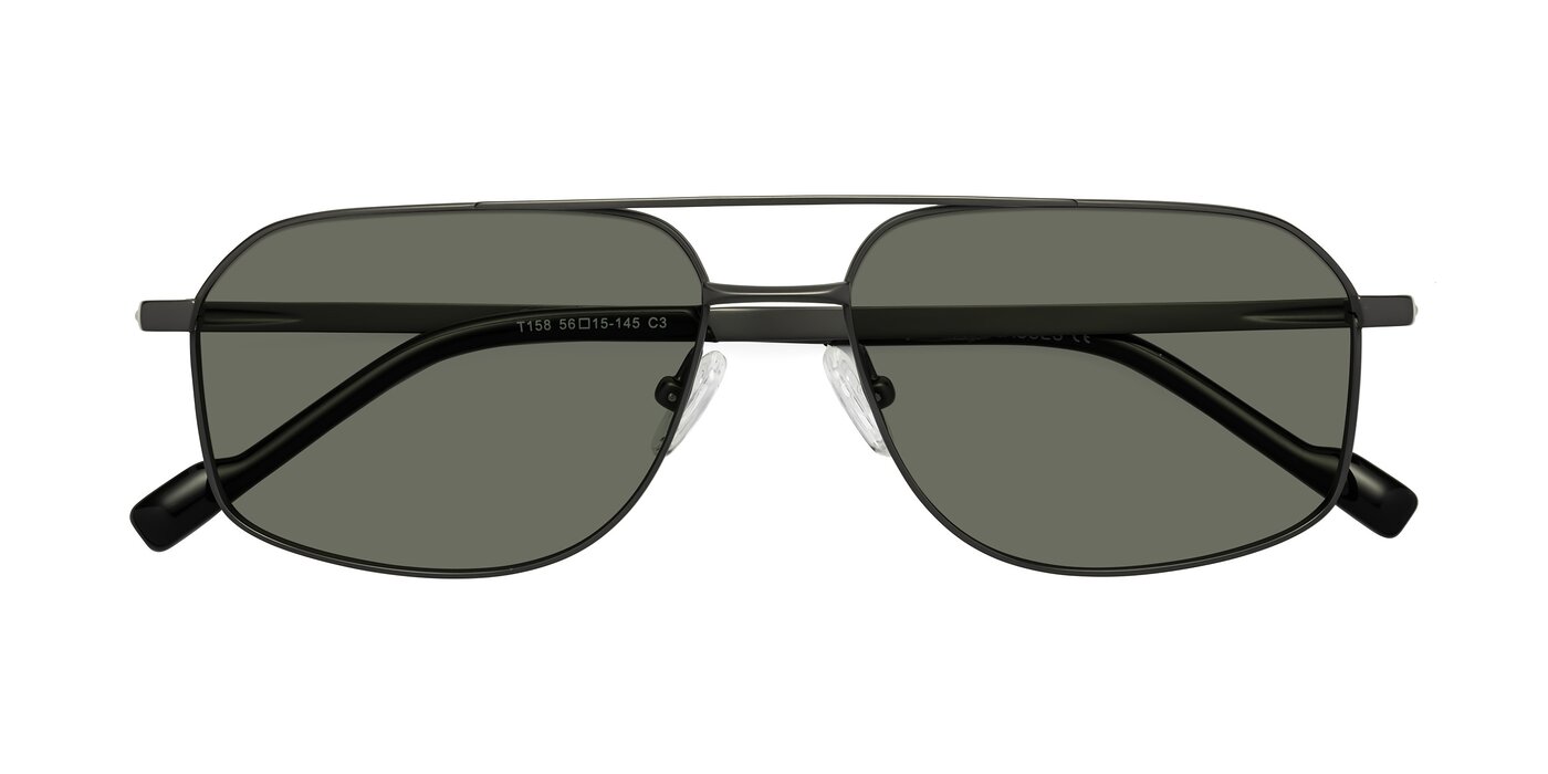 Perine - Gunmetal Polarized Sunglasses