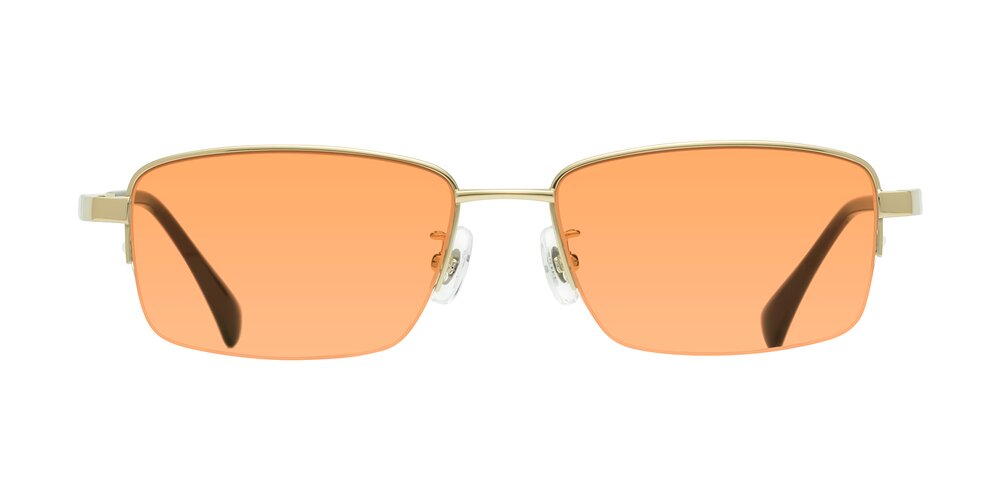 Profile - Gold Tinted Sunglasses