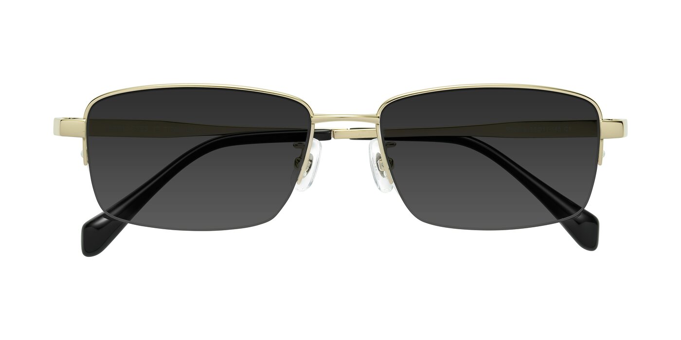 Profile - Gold Tinted Sunglasses