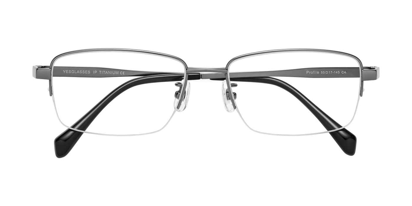 Profile - Gunmetal Eyeglasses