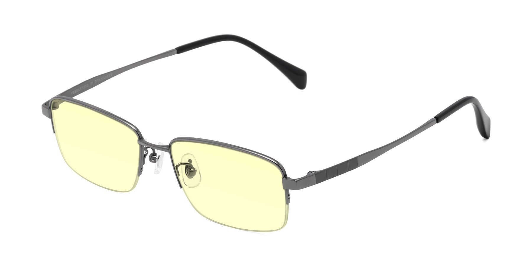 Angle of Profile in Gunmetal with Light Yellow Tinted Lenses